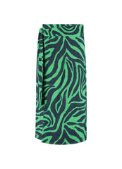Beachlife | Wrap Skirt | Green Tiger