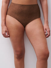 Chantelle | High Waist Brief 1XL-4XL | Wild Brown