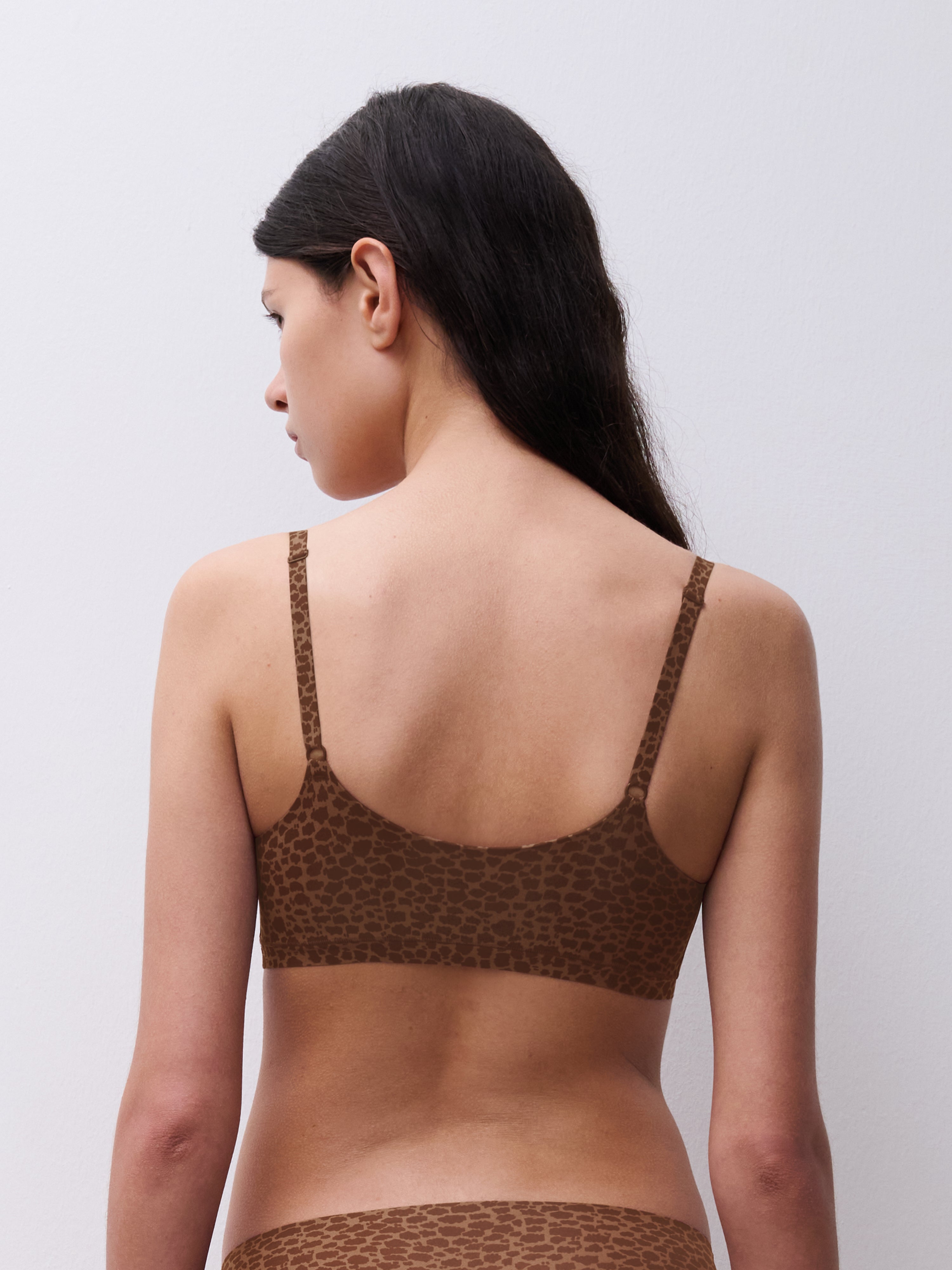 Chantelle | Padded Bralette | Wild Brown