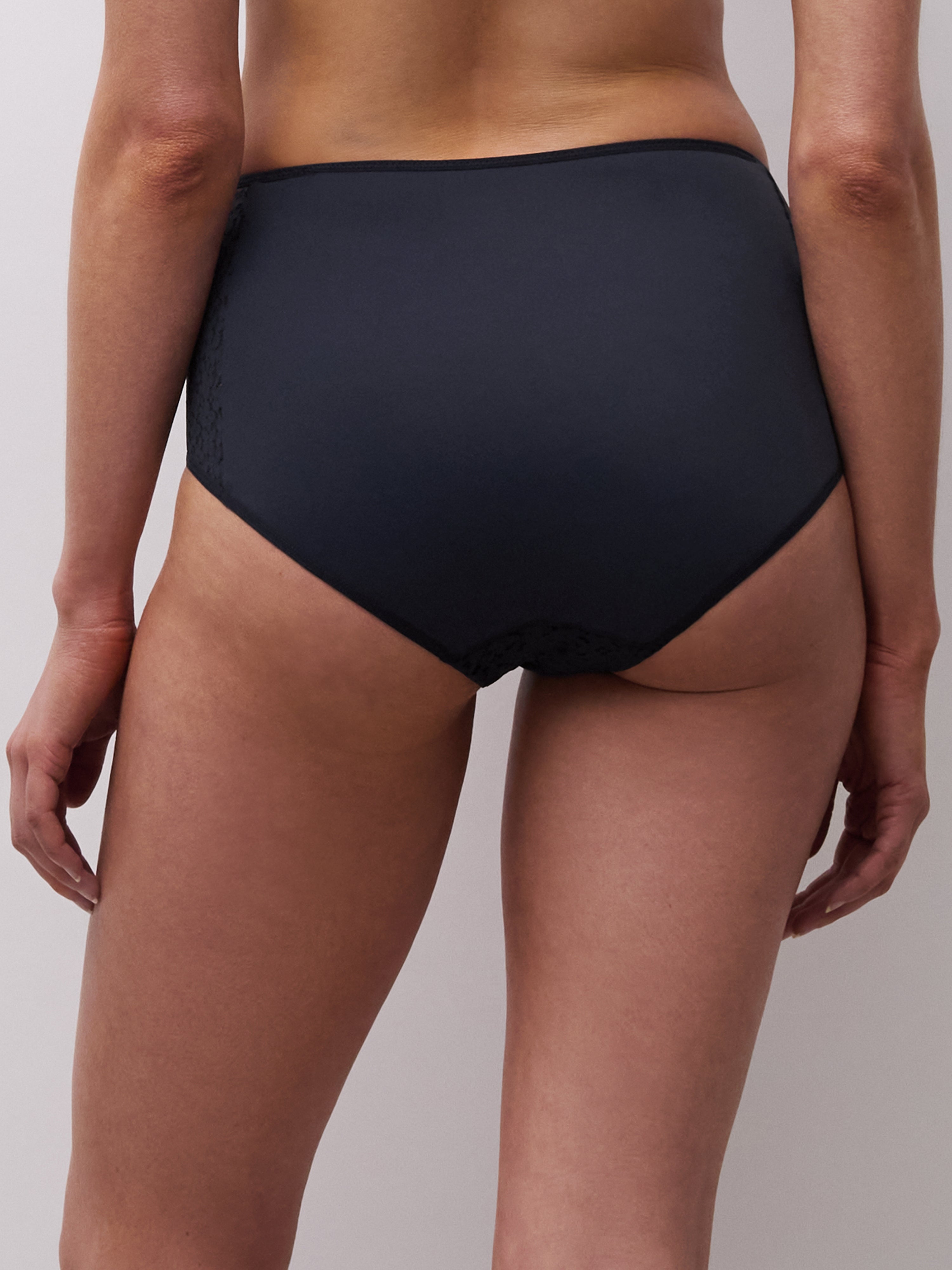 Chantelle | Norah High Waisted Full Brief | Ultramarine