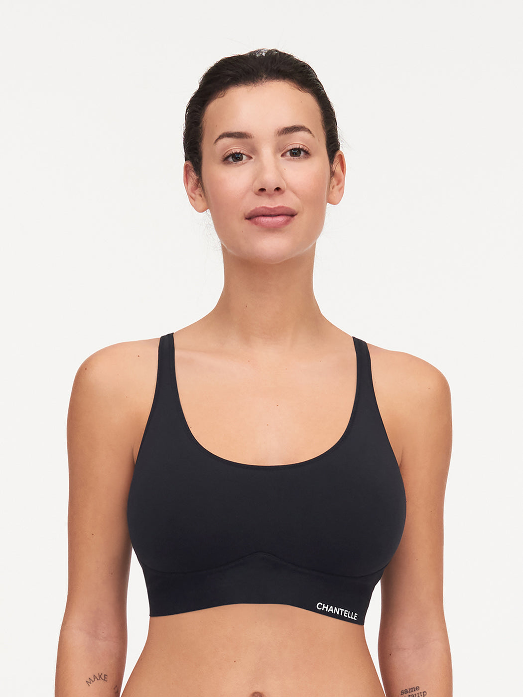 Chantelle | Softstretch Magic Spacer Bralette | Black