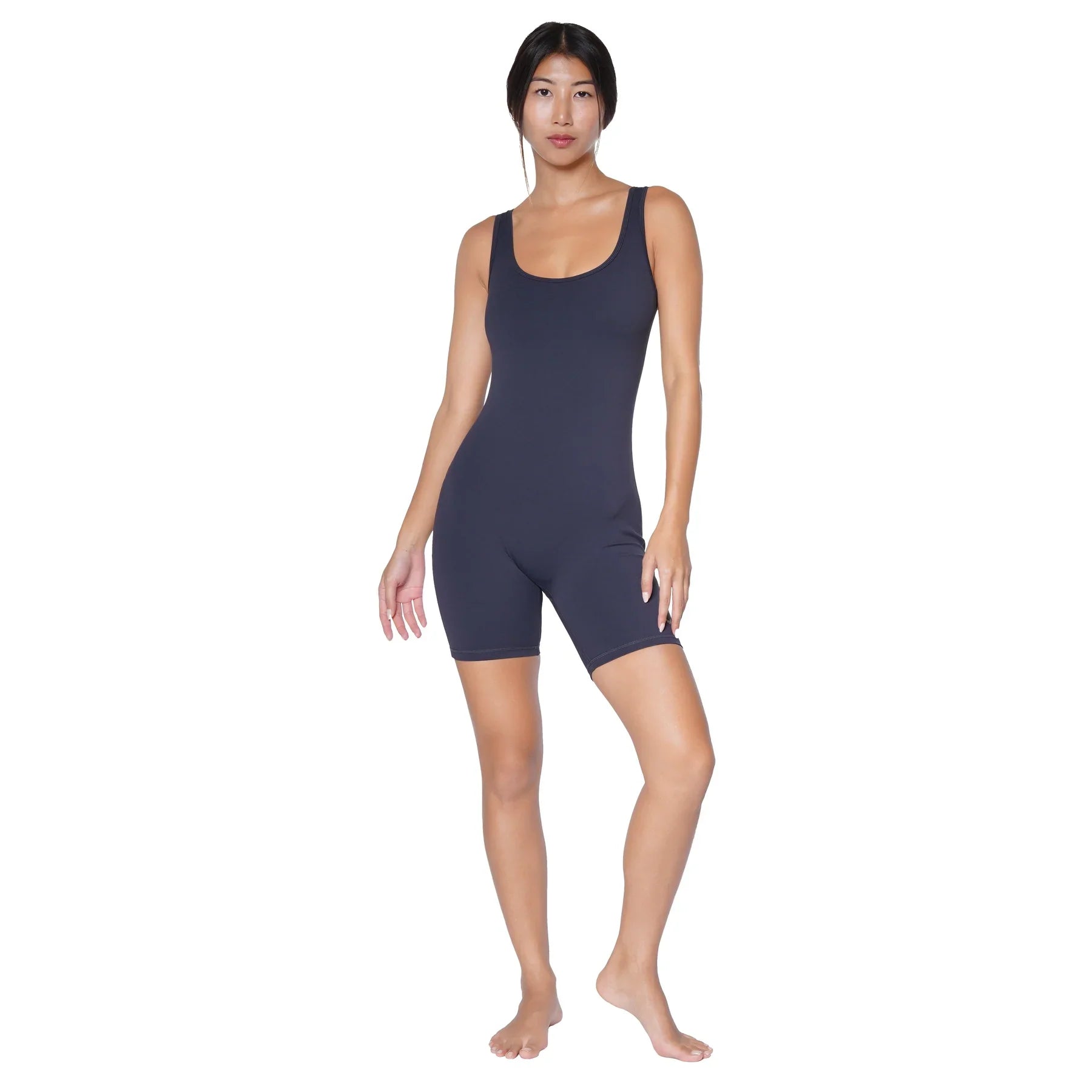 Huit | Bien-Etre Short Catsuit | Black
