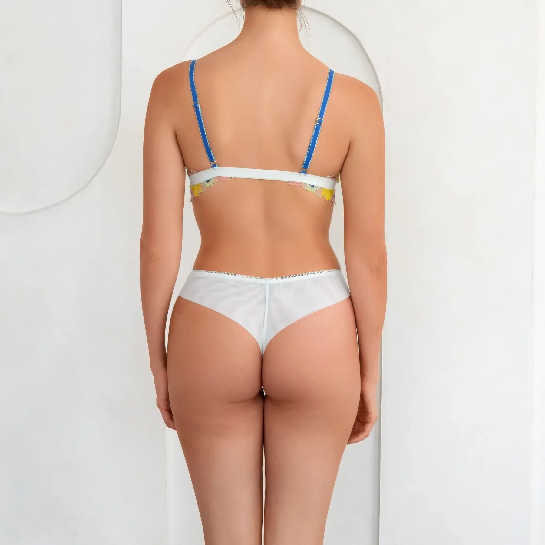 Huit | Danse Des Fleurs Bralette | Mint