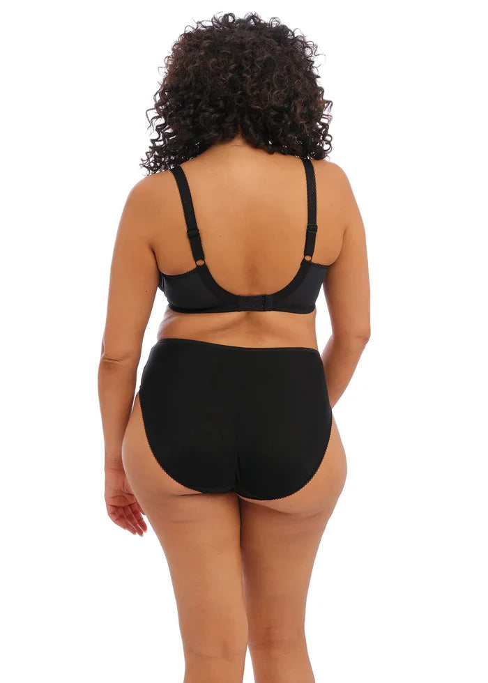 Elomi | Namrah High Leg Brief | Black