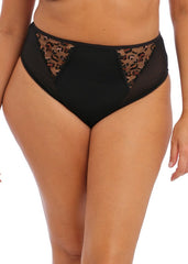 Elomi | Namrah High Leg Brief | Black