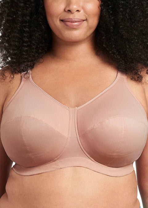 Goddess | Celeste Non Wired Bra | Fawn