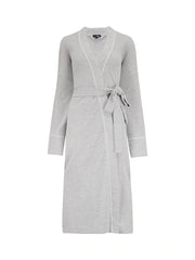 Pour Moi | Waffle Dressing Gown | Grey Marl