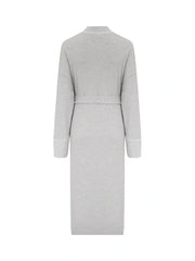 Pour Moi | Waffle Dressing Gown | Grey Marl