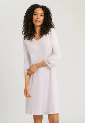 Hanro | Cotton Crop Sleeved Nightdress