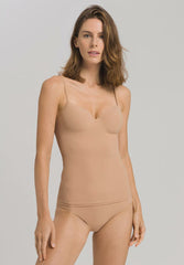 Hanro | Allure Padded Bra Top | Nude Beige