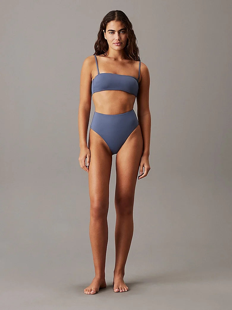 Calvin Klein | CK Essentials Bandeau Bikini Top | Grisaille