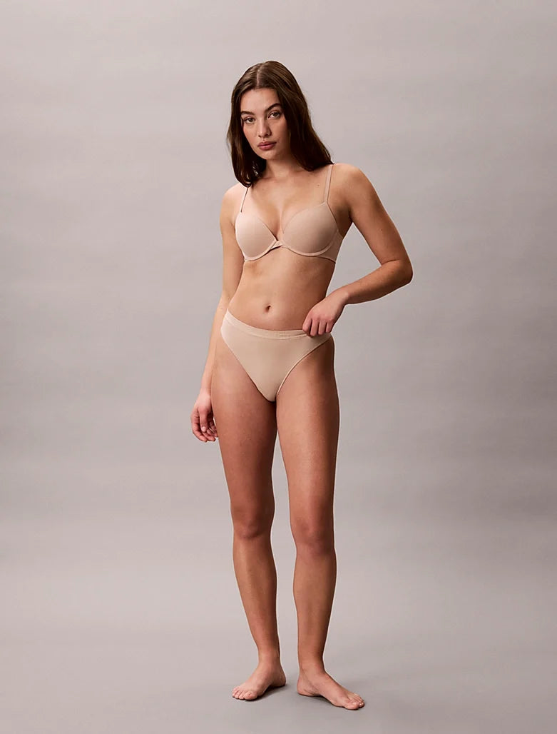 Calvin Klein | Bonded Flex Seamless Thongs 3 Pack | Shoreline/ Cedar/ Sparrow