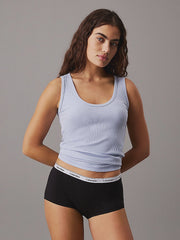 Calvin Klein | Icon Logo 3 Pack Hipster Panties | Black/White/Grey