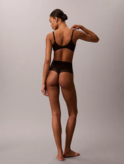 Calvin Klein | Sensual Stretch Lace Shapewear Thong | Black