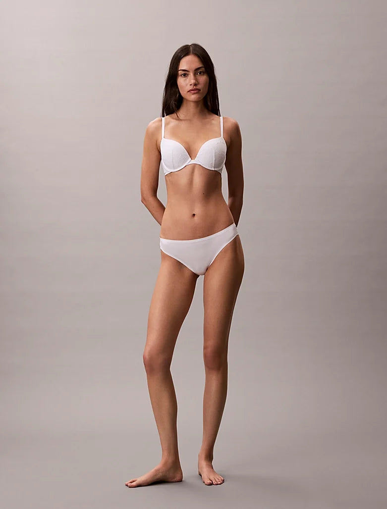 Calvin Klein | Perfectly Fit Lace Thong | White