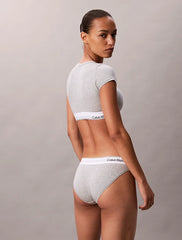 Calvin Klein | Icon Cotton Modal T-Shirt Bralette | Grey Heather