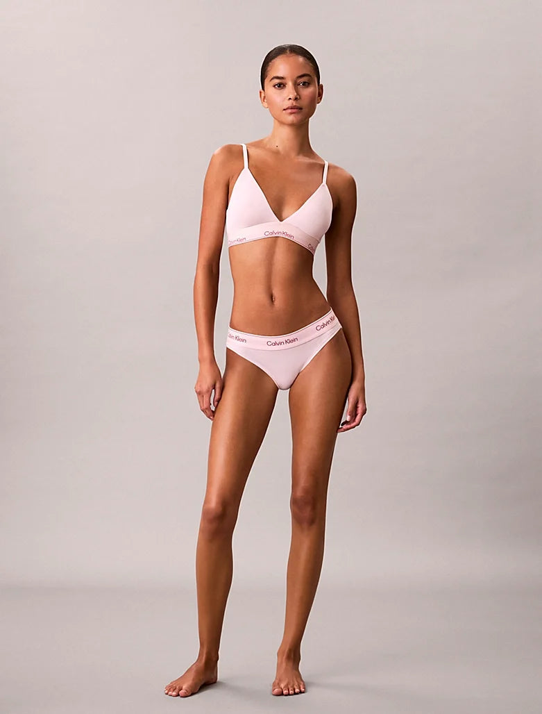 Calvin Klein | Icon Cotton Modal Lightly Lined Triangle Bralette | Potpourri