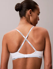 Calvin Klein | Icon Cotton Modal Lightly Lined Demi Bra | White