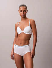 Calvin Klein | Icon Cotton Modal Lightly Lined Demi Bra | White