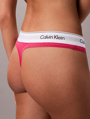 Calvin Klein | Icon Cotton Modal Thong | Vibrant Pink