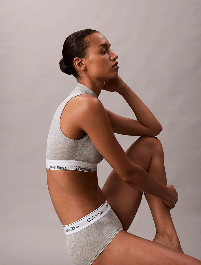 Calvin Klein | Icon Cotton Modal Boy Shorts | Grey Heather