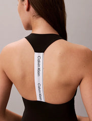 Calvin Klein | Icon Cotton Modal Racerback Bodysuit | Black