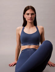 Calvin Klein | Quick-Dry High Impact Sports Bra | Dark Denim