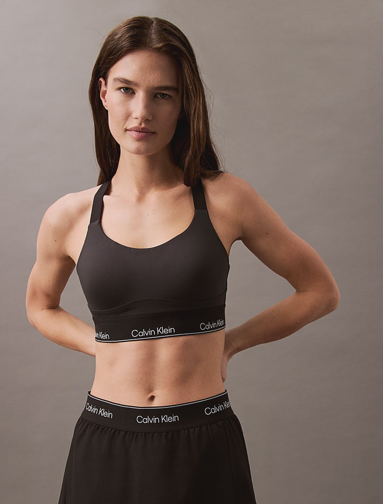 Calvin Klein | Quick-Dry High Impact Sports Bra | Black