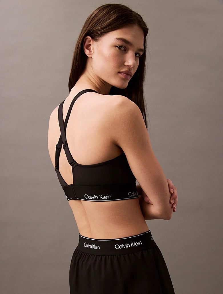 Calvin Klein | Quick-Dry High Impact Sports Bra | Black