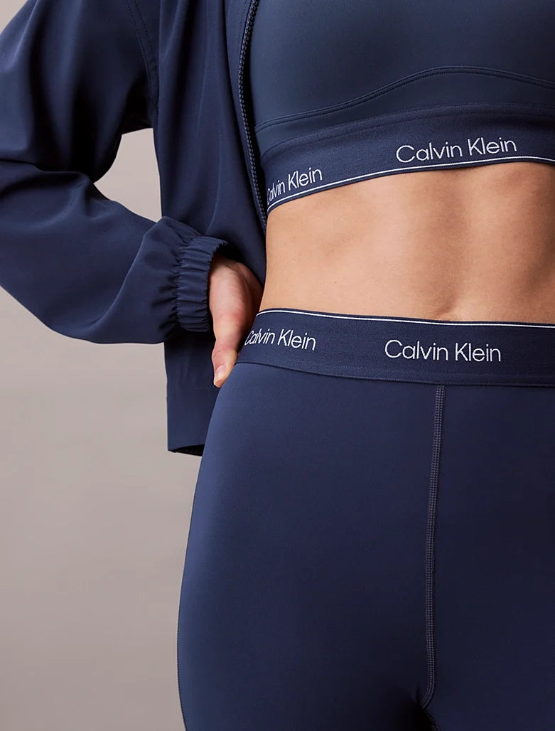 Calvin Klein | Quick Dry High Rise 7/8 Gym Leggings | Dark Denim