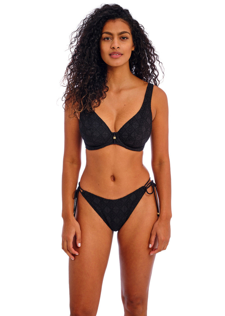 Freya | Nomad Nights High Leg Bikini Brief | Black
