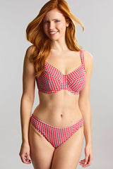 Panache | Olivia Classic Bikini Bottoms | Red Gingham
