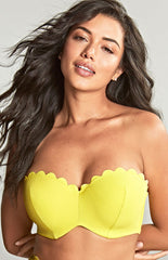 Panache | Spirit Poppy Bandeau Bikini | Sunshine