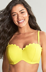 Panache | Spirit Poppy Bandeau Bikini | Sunshine