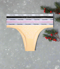 Calvin Klein | 3 pack Brazilian | Black Peach Mauve