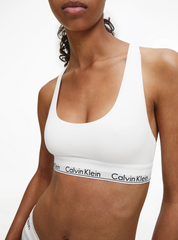 Calvin Klein | Modern Cotton Unlined Bralette | White
