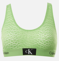 Calvin Klein | CK96 Unlined Bralette | Fab Green