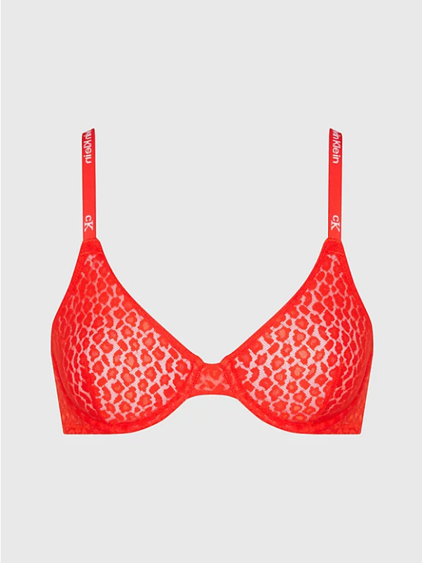 Calvin Klein | Ck96 Unlined Demi Bra | Hazard