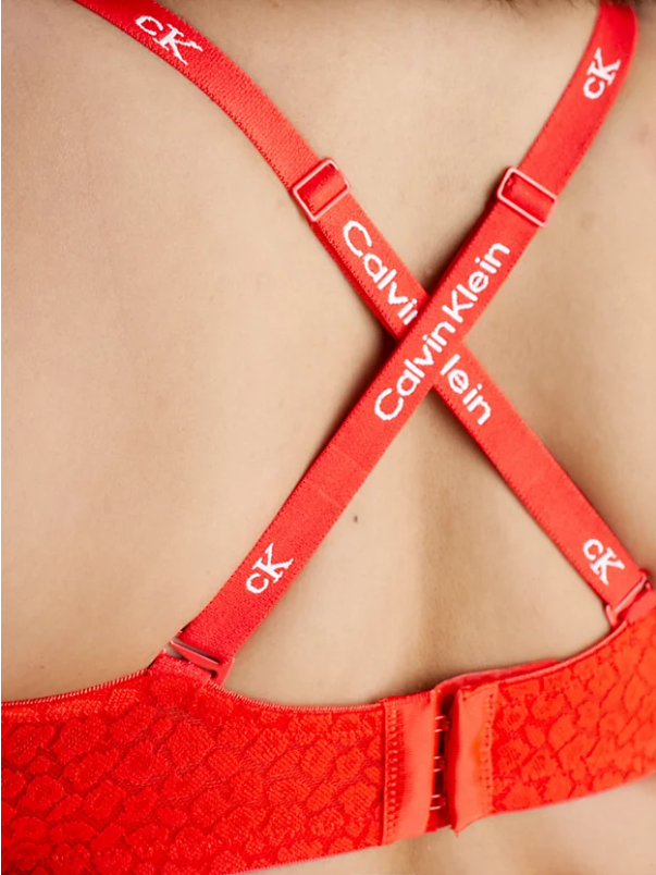 Calvin Klein | Ck96 Unlined Demi Bra | Hazard
