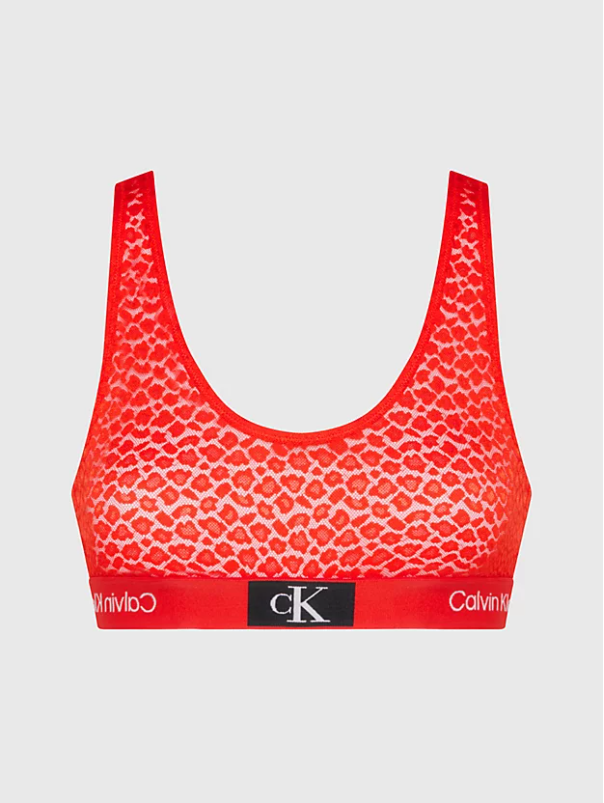 Calvin Klein | CK96 Unlined Bralette | Hazard