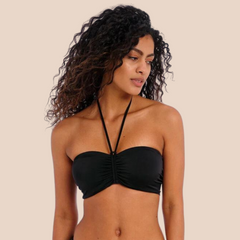 Freya | Jewel Cove Bandeau Top | Black