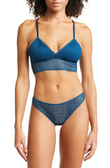 DKNY | Modern Lace Trim Thong | Poseidon