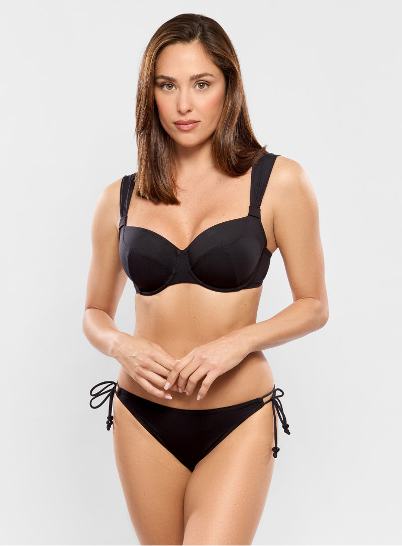 Empreinte | Jet Set Bikini Mini Brief | Noir