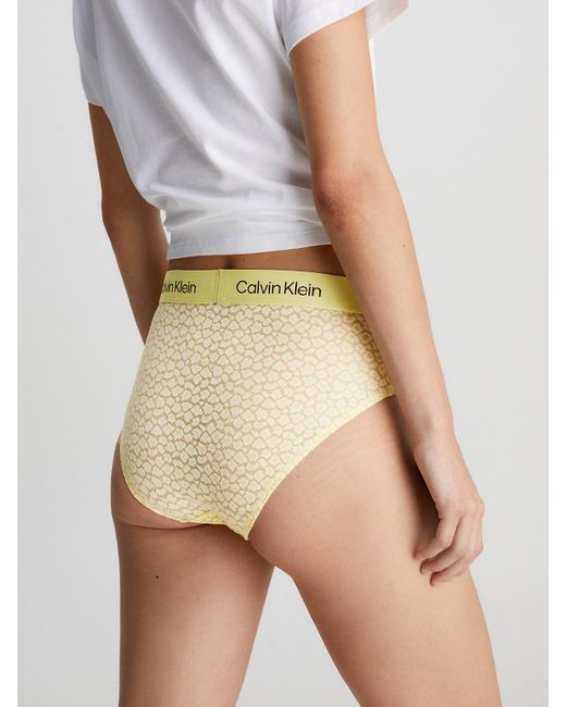 Calvin Klein | CK96 Lace High Waist | Celery Green