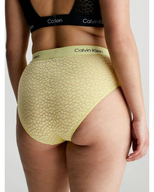 Calvin Klein | CK96 Lace High Waist | Celery Green