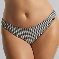 Panache | Olivia Classic Bikini Bottoms | Black Gingham