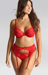Panache | Heidi Suspender | Ruby Red