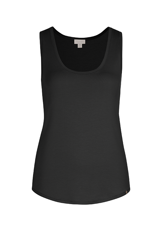 Hanro | Yoga Comfort Vest | Black