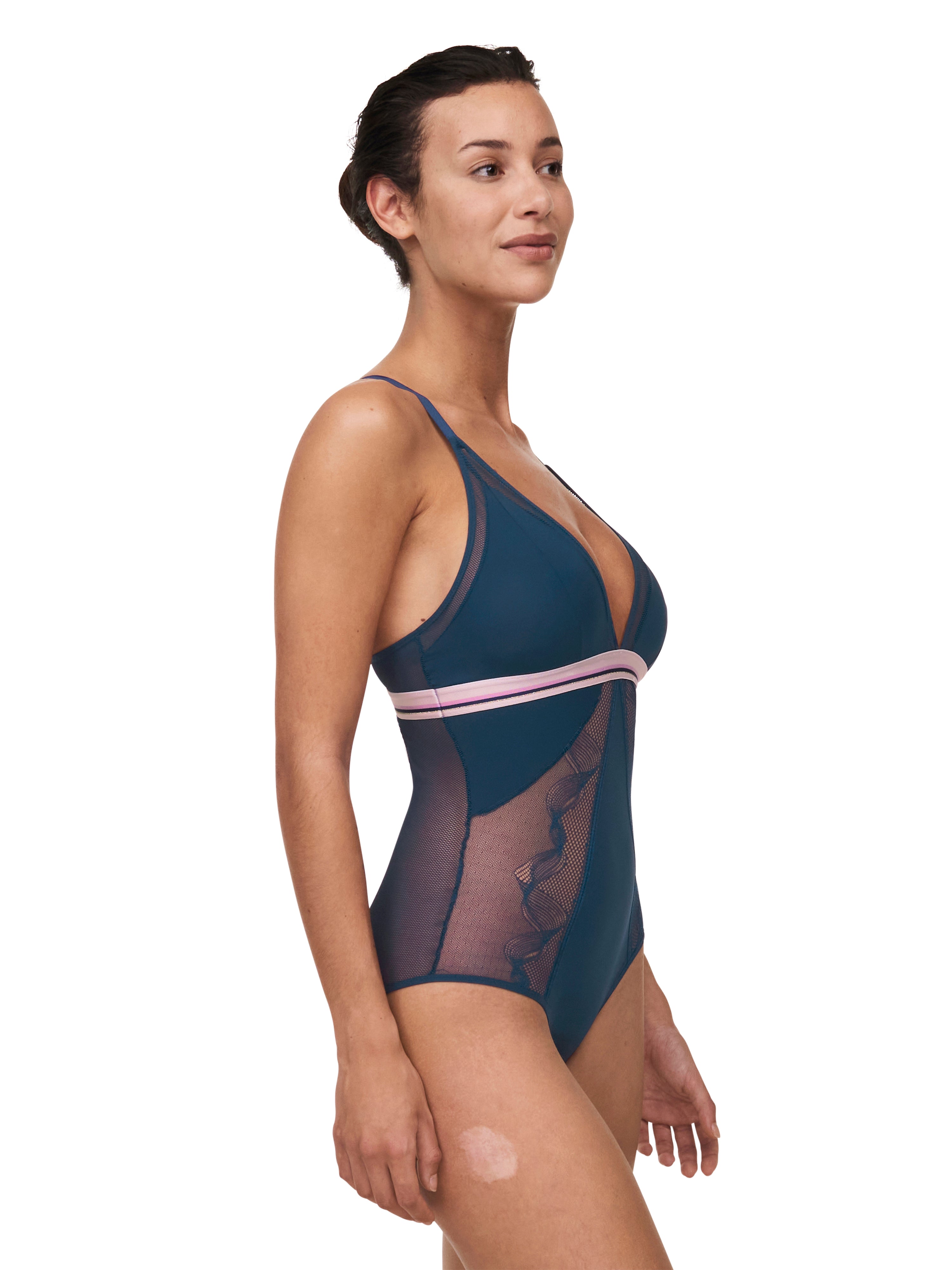 Chantelle | Paola Bodysuit | Intense Blue