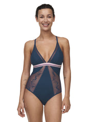 Chantelle | Paola Bodysuit | Intense Blue